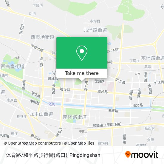 体育路/和平路步行街(路口) map