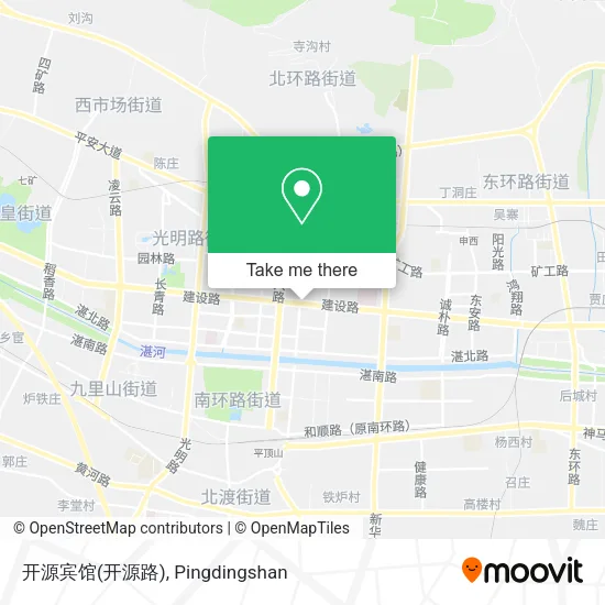 开源宾馆(开源路) map