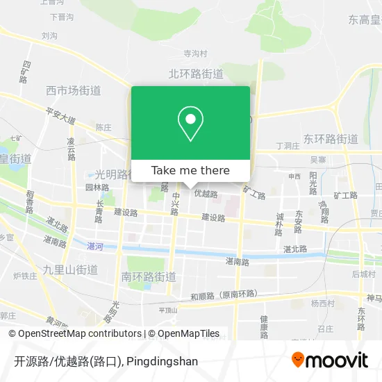 开源路/优越路(路口) map