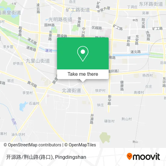开源路/荆山路(路口) map