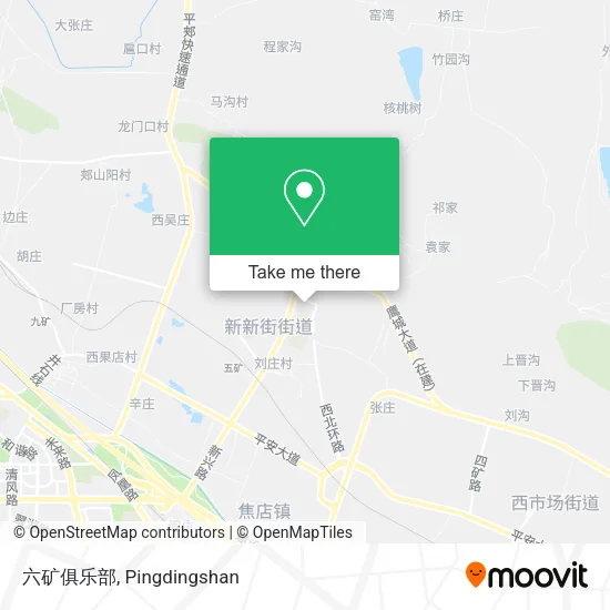 六矿俱乐部 map