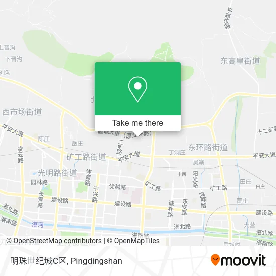 明珠世纪城C区 map
