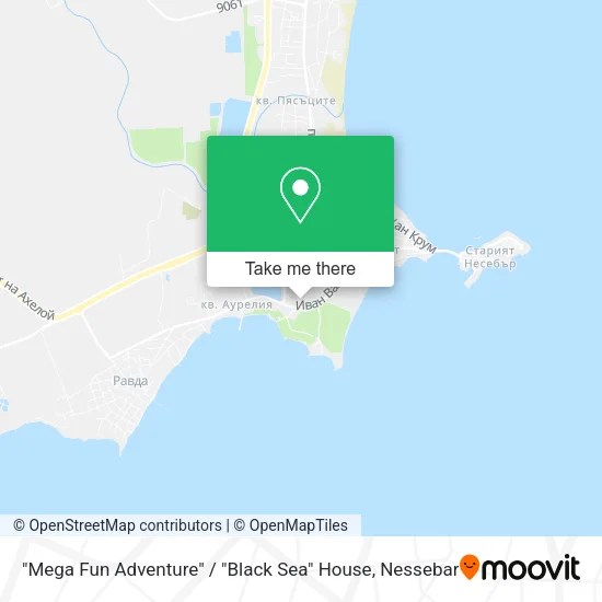 Карта "Mega Fun Adventure" / "Black Sea" House