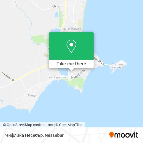 Чифлика Несебър map