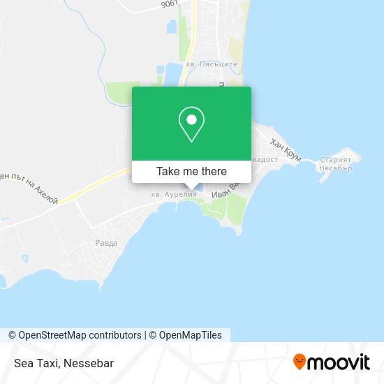 Карта Sea Taxi