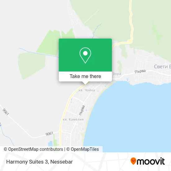 Карта Harmony Suites 3