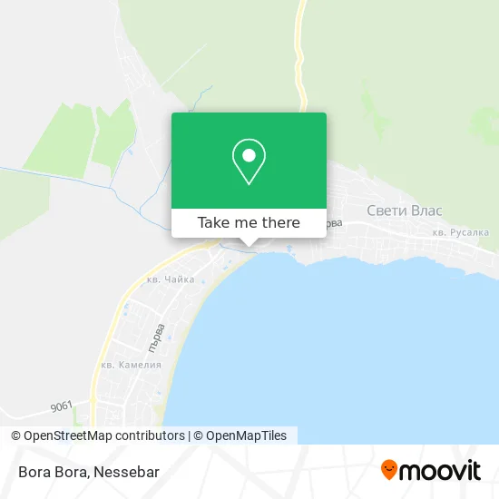 Карта Bora Bora