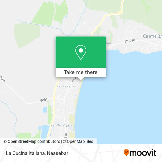 Карта La Cucina Italiana