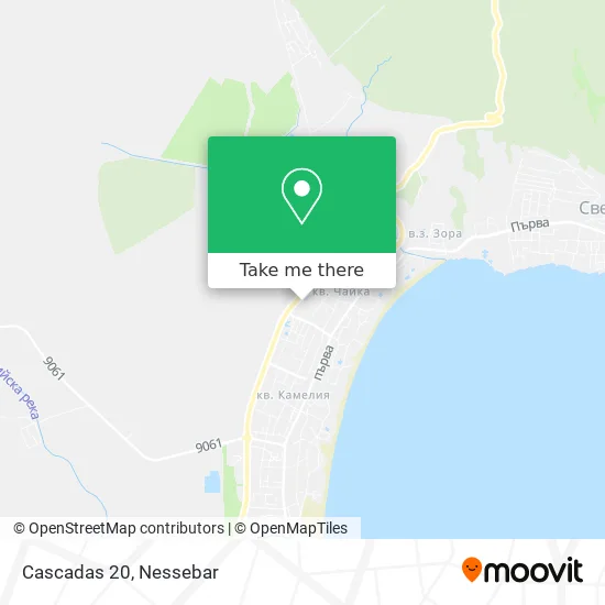 Карта Cascadas 20