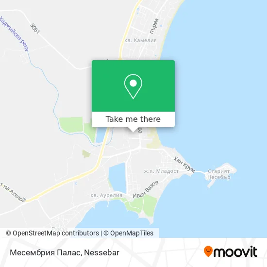 Карта Месембрия Палас