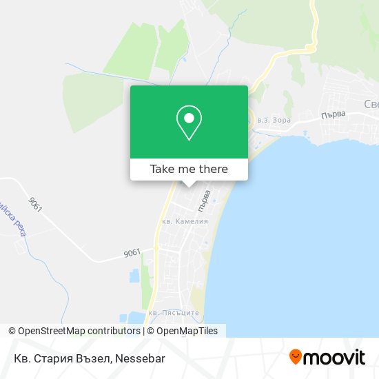 Кв. Стария Възел map