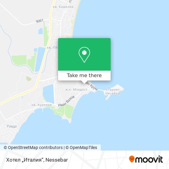 Хотел „Италия“ map