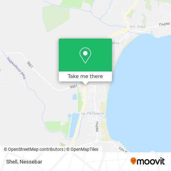 Shell map