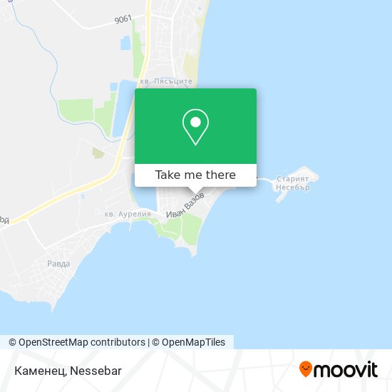 Каменец map