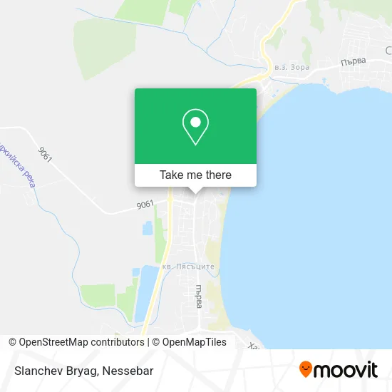 Карта Slanchev Bryag