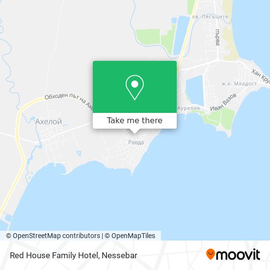 Red House Family Hotel map