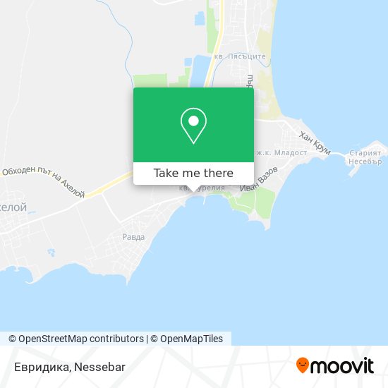 Евридика map