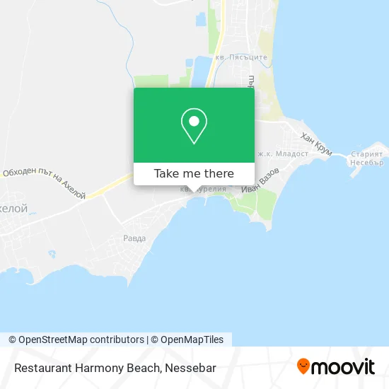 Карта Restaurant Harmony Beach