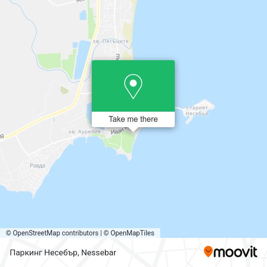 Карта Паркинг Несебър