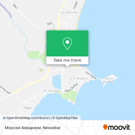 Карта Морски Аквариум