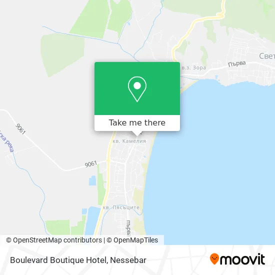 Карта Boulevard Boutique Hotel