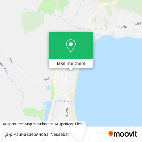 Карта Д-р Райна Щерянова
