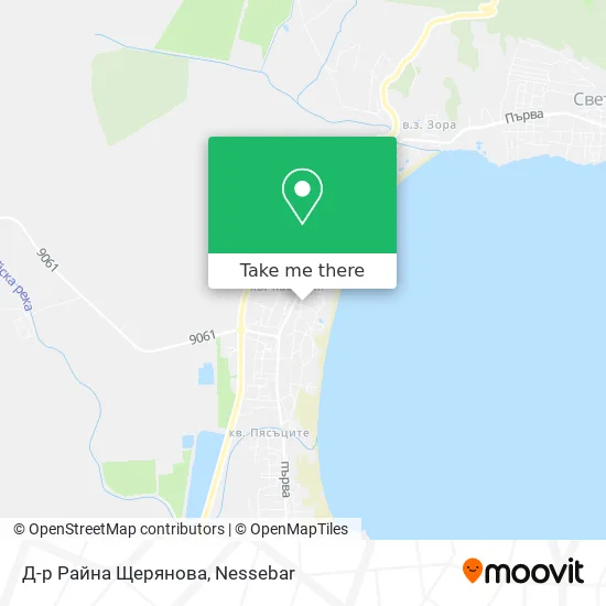Карта Д-р Райна Щерянова