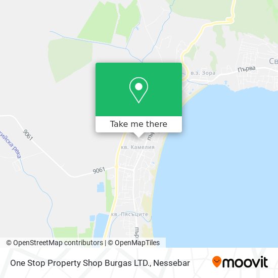 One Stop Property Shop Burgas LTD. map