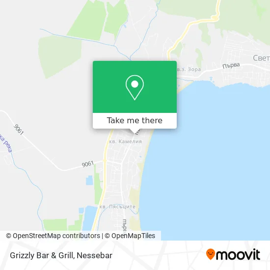 Карта Grizzly Bar & Grill