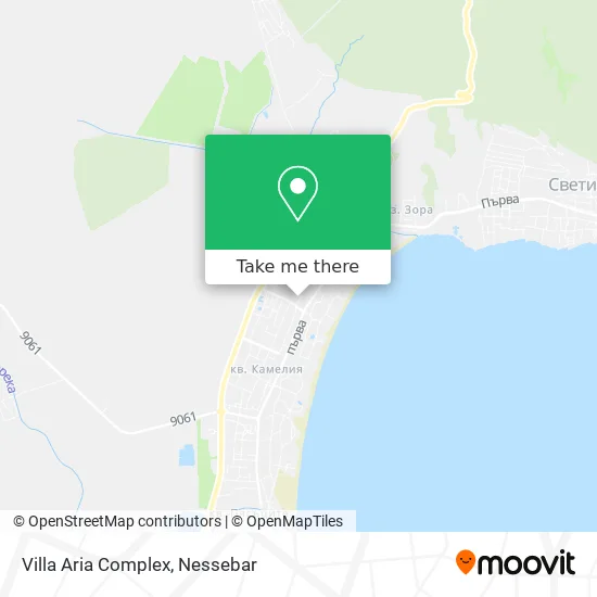 Карта Villa Aria Complex