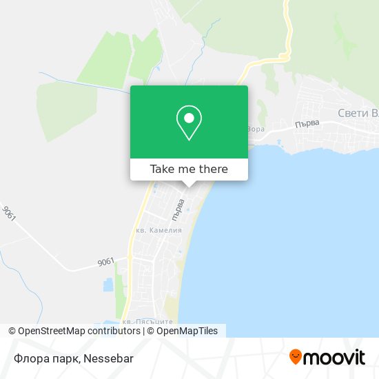 Карта Флора парк