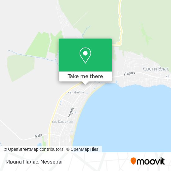 Ивана Палас map