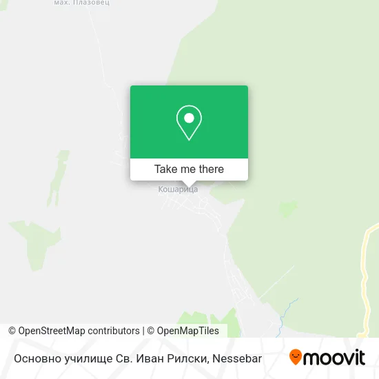 Карта Основно училище Св. Иван Рилски