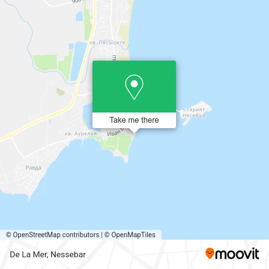 Карта De La Mer