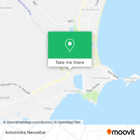 Карта Avtomivka