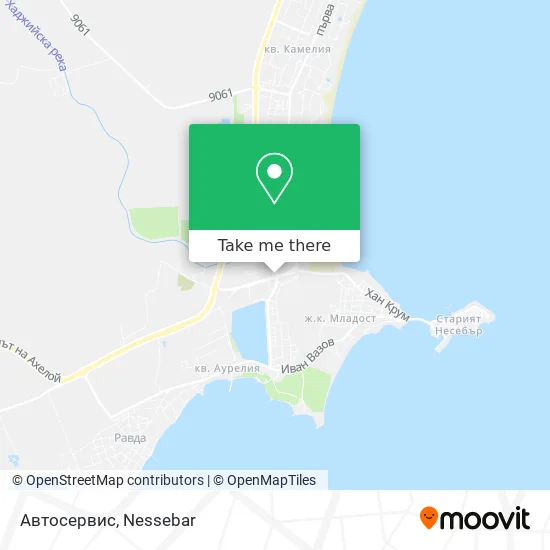 Карта Автосервис