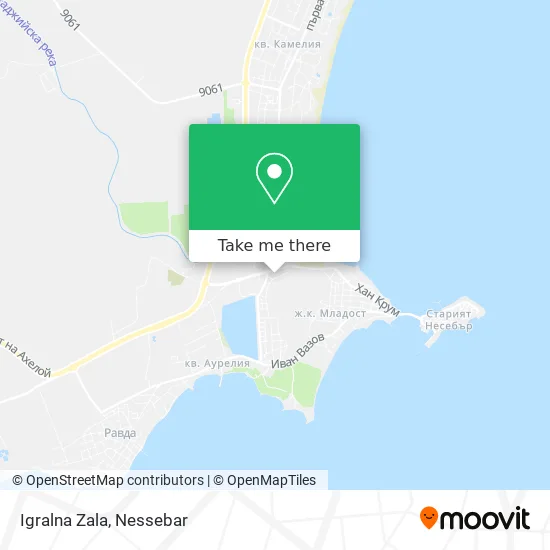 Карта Igralna Zala