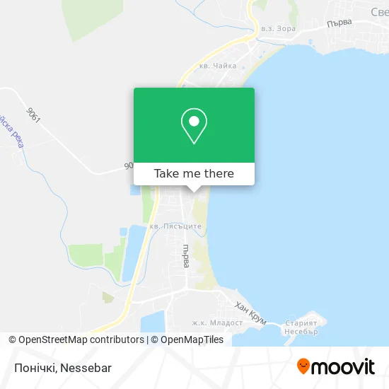 Карта Понічкі