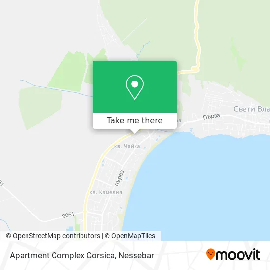 Карта Apartment Complex Corsica