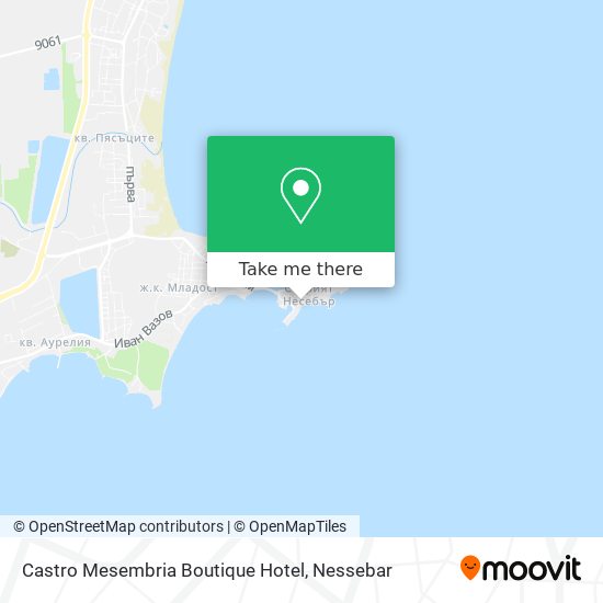 Castro Mesembria Boutique Hotel map