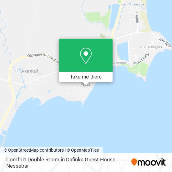 Comfort Double Room in Dafinka Guest House map