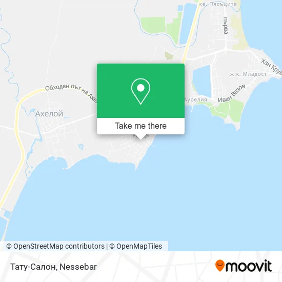 Карта Тату-Салон