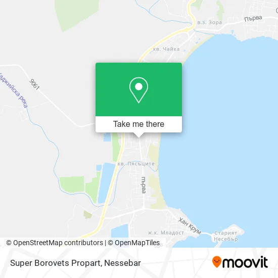 Карта Super Borovets Propart