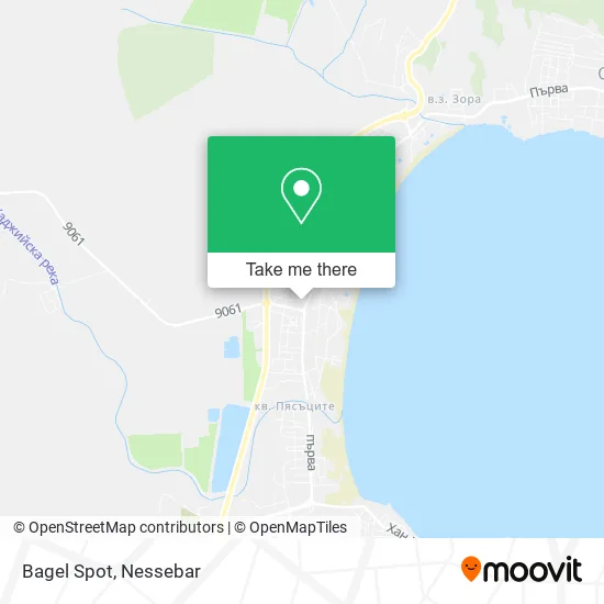 Карта Bagel Spot