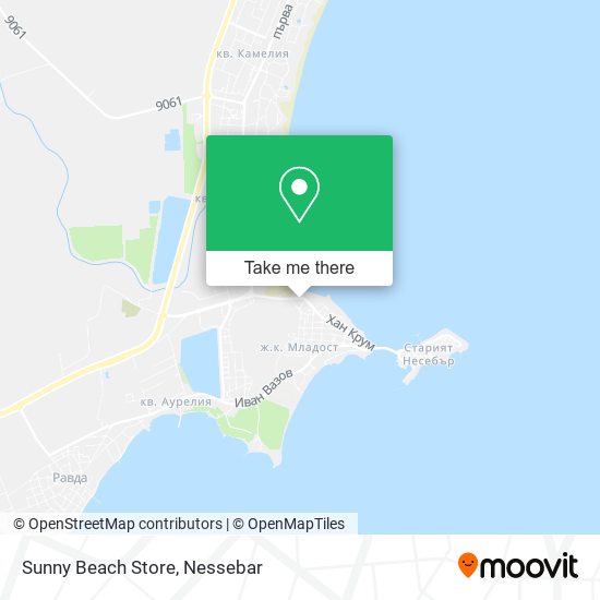 Sunny Beach Store map