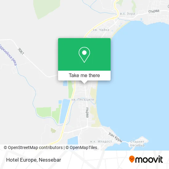 Карта Hotel Europe