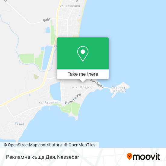 Рекламна къща Дея map