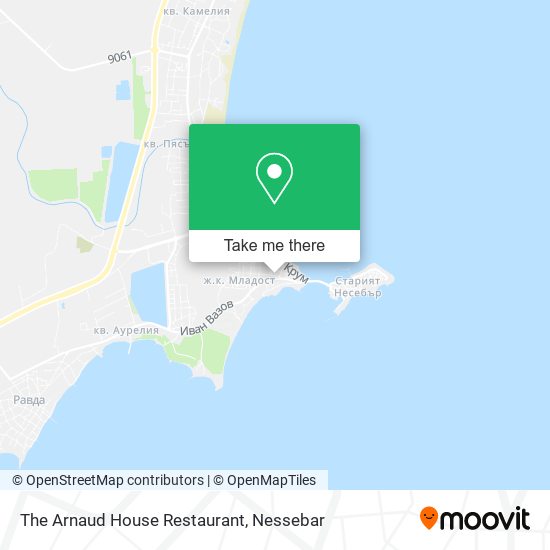 The Arnaud House Restaurant map