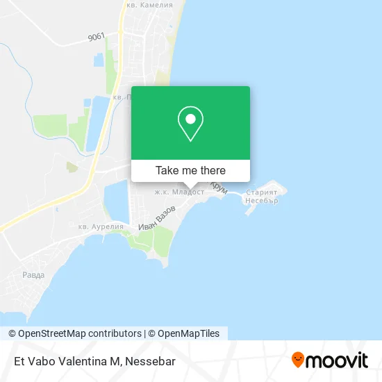 Карта Et Vabo Valentina M