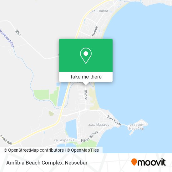 Amfibia Beach Complex map